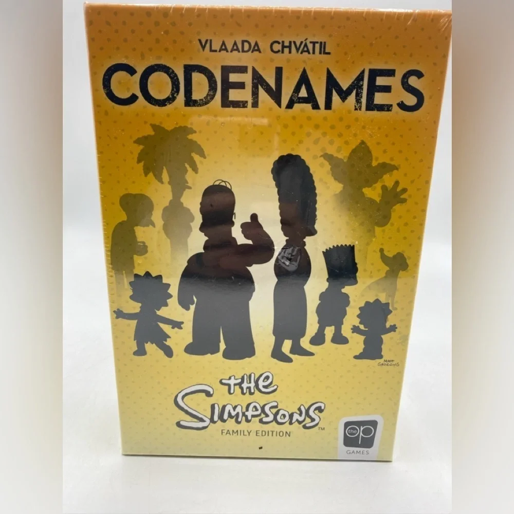 Codenames: The Simpsons Game Family Edition OP Games Board